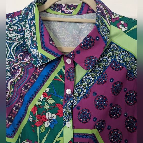 Colorful Patterned Shirt - Picture 2 of 6